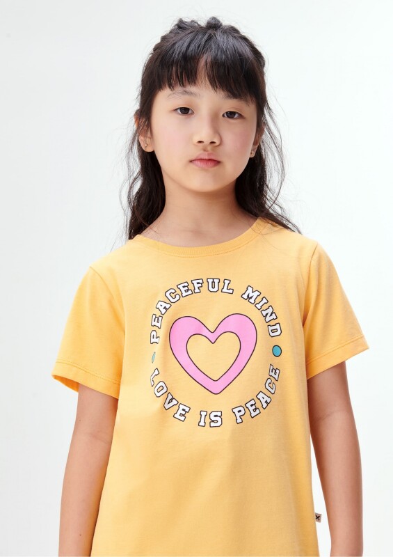 BLUSA MM FEM LARANJA CLARO