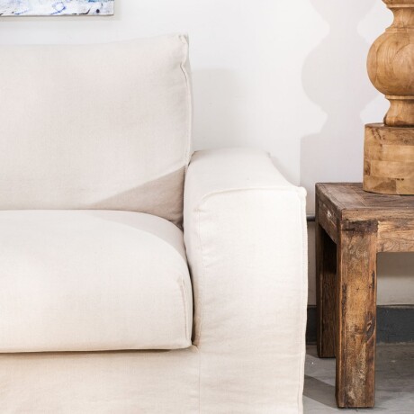 Sillón Cannes 3 Cuerpos Crudo U