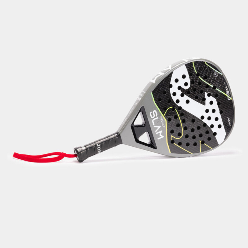 PALA DE PÁDEL SLAM PRO GRIS CLARO NEGRO GRIS