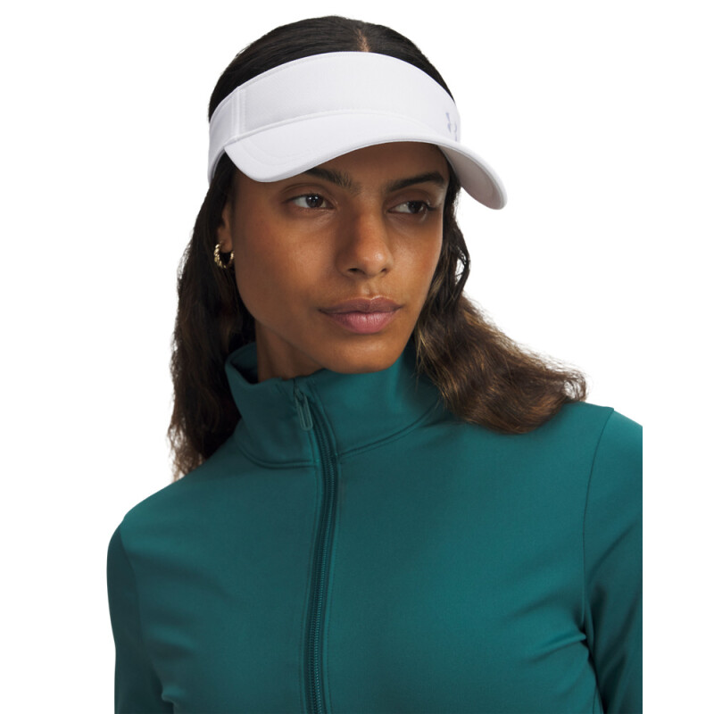 W Blitzing Visor-WHT WHT-100