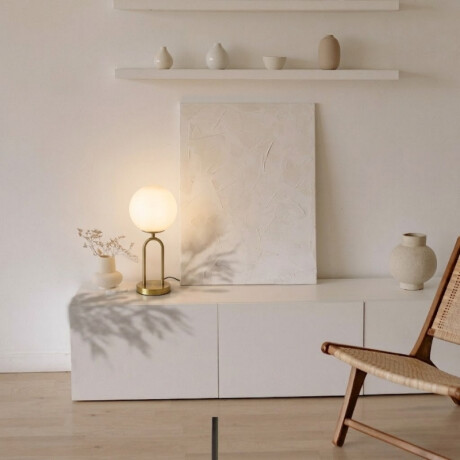 LUMINARIA DE MESA BAKE Luminaria de Mesa Bake Dorada