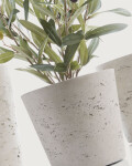 Set Low de 3 maceteros gris Ø 23,5 cm / Ø 16,5 cm / Ø 14 Set Low de 3 maceteros gris Ø 23,5 cm / Ø 16,5 cm / Ø 14