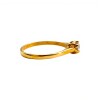 Anillo Solitario-Oro bajo-Piedra Zirconia-AN8061 conpiedra