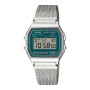 Reloj CASIO RETRO A158WEM-3DF Acero Plateado Esfera 33mm 0