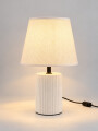 LAMPARA DE MESA BLANCO