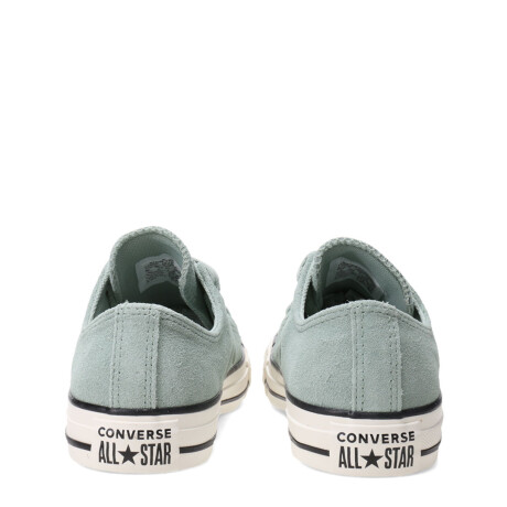 Championes de Mujer Converse Ctas Ox Chuck Taylor All Star Verde - Blanco