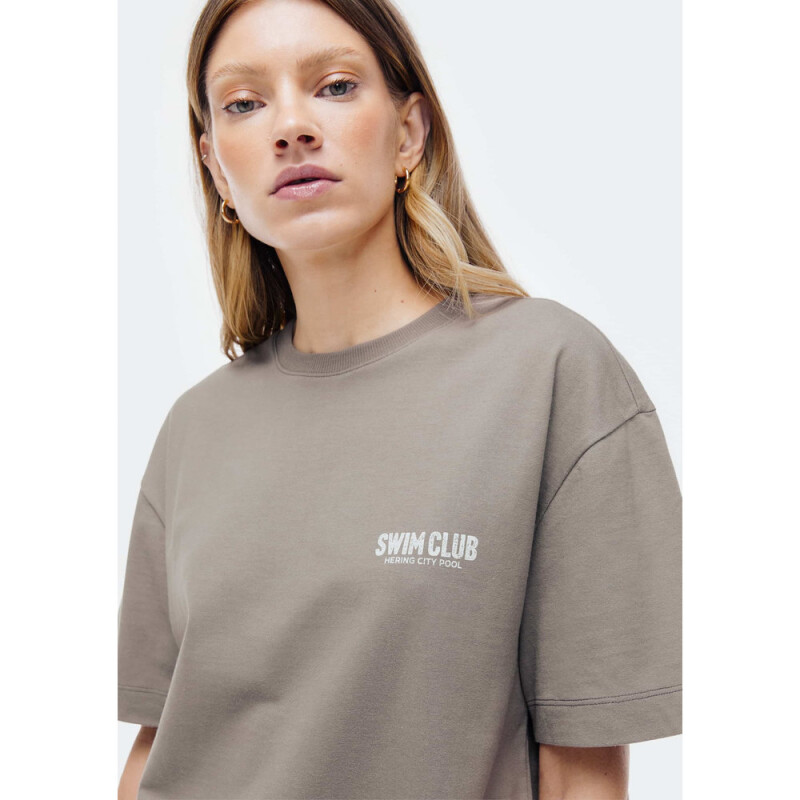 CAMISETA MM FEM CINZA