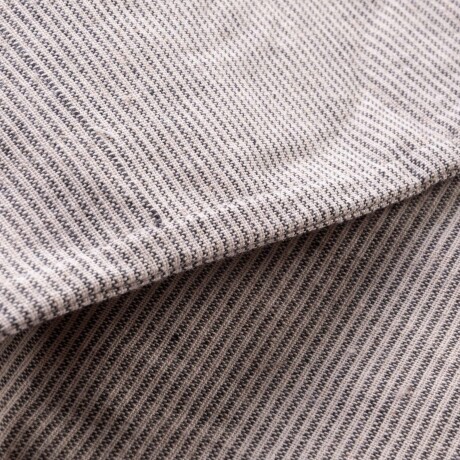 INDIVIDUAL LINEAS LINO-Y-ALGODON GRIS ALGODÓN Y LINO