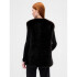 FUR VEST TRUE BLACK V2