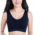 Soutien Top deportivo Con Relleno Azul