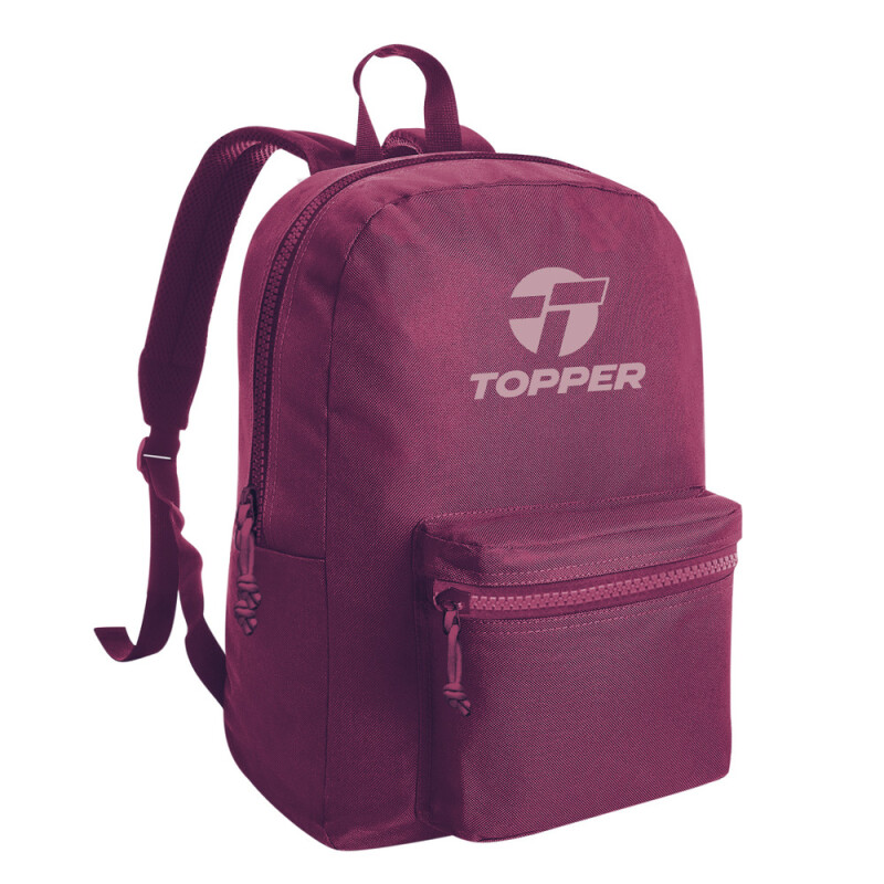 MOCHILA HERITAGE KIDS II TOPPER Rosa mis ROSA/GRAFITO