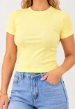 Remera Básica Amarillo