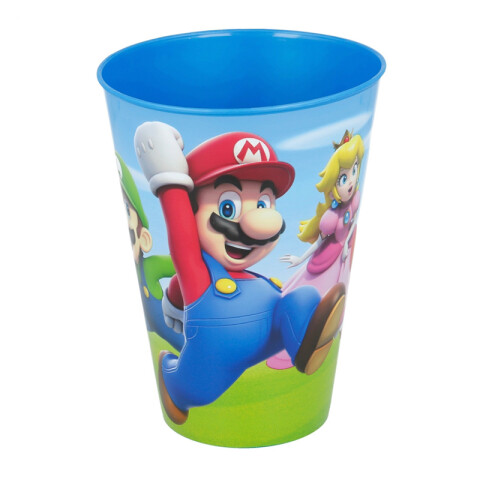 Vaso Plástico Mario Bros 260 ml U