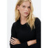 CAMISETA ML FEM PRETO ESCURO