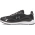 UA W Tech Runner-WHT BLK-001