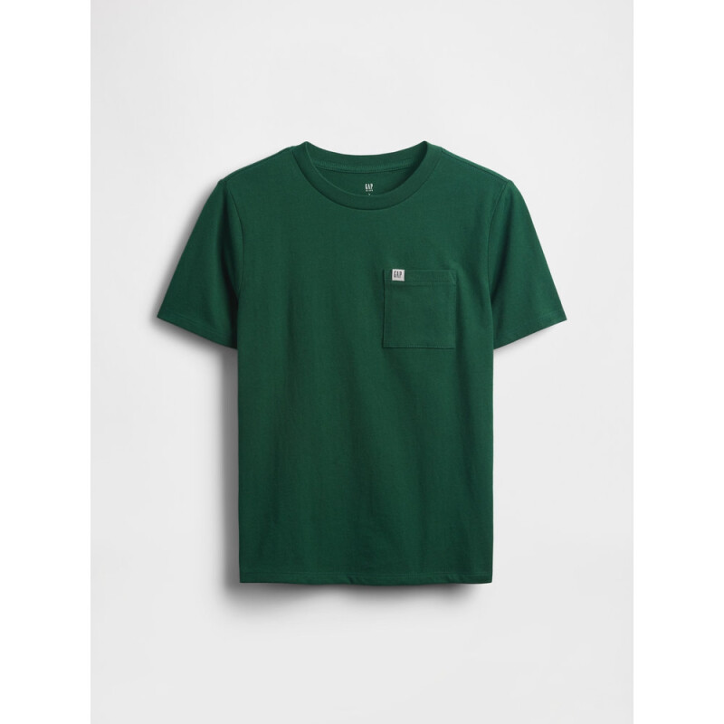 FRCH SS ORIGINAL LOGO POCKET TEE EVERGREEN GLAMOUR