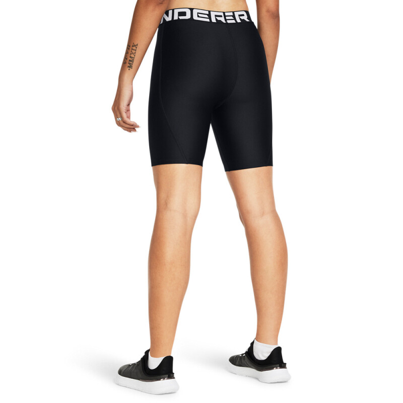 UA HG 8in Short-GRY BLK-001