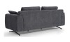 Sofa 3 cps MAGNUS Gris Oscuro