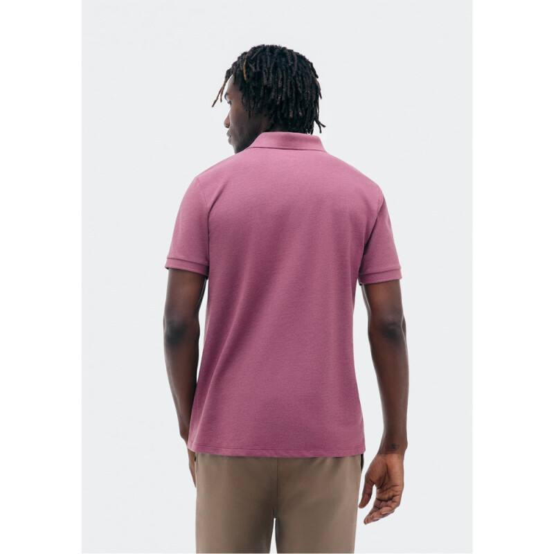 CAMISA POLO MM MASC ROXO MESCLA