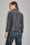 Camisa Bellota Cuero Azul