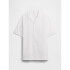 V-SS STANDARD LINEN COTTON RESORT COLLAR NEW OFF WHITE
