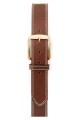 Cinto jeanero doble costura n°12 Chocolate