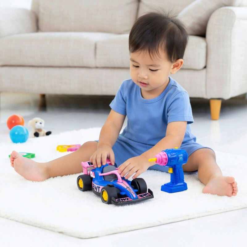 Auto Formula 1 Car Kit Para Construir Un Formula 1 Con Sonido ABC Auto Formula 1 Car Kit Para Construir Un Formula 1 Con Sonido ABC