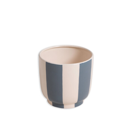 MACETA HIERRO AZUL 37525
