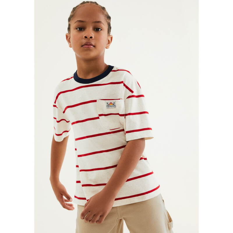 CAMISETA MM VERMELHO