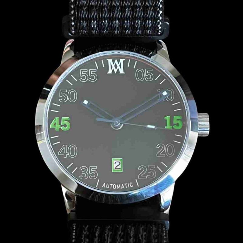 Reloj Mauer Pilots 36 mm Emerald