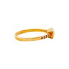 Anillo-Oro bajo-Piedra Zirconia-AN8030 conpiedra