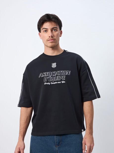 Remera Equipe NEGRO