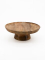 SOPORTE DE MADERA MARRON