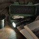 Mini linterna LED con estuche NEGRO