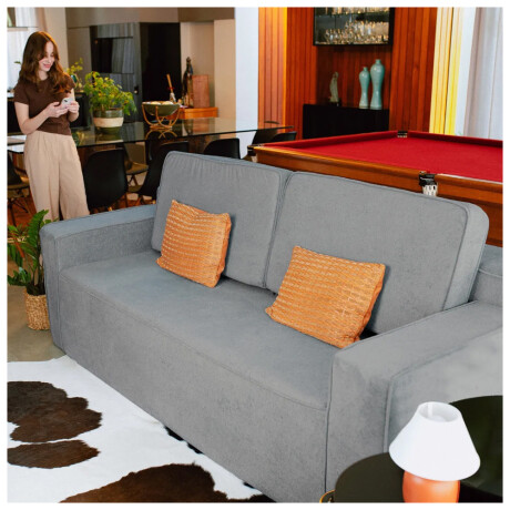 SOFA SILLÓN EN CAJA GRIS