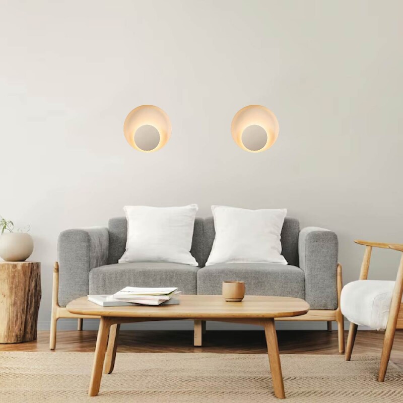 LUMINARIA DE PARED LENNY Luminaria de Pared Lenny Beige