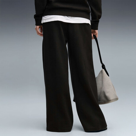 Pantalon de Mujer Puma Class Relaxed Wide Leg Negro