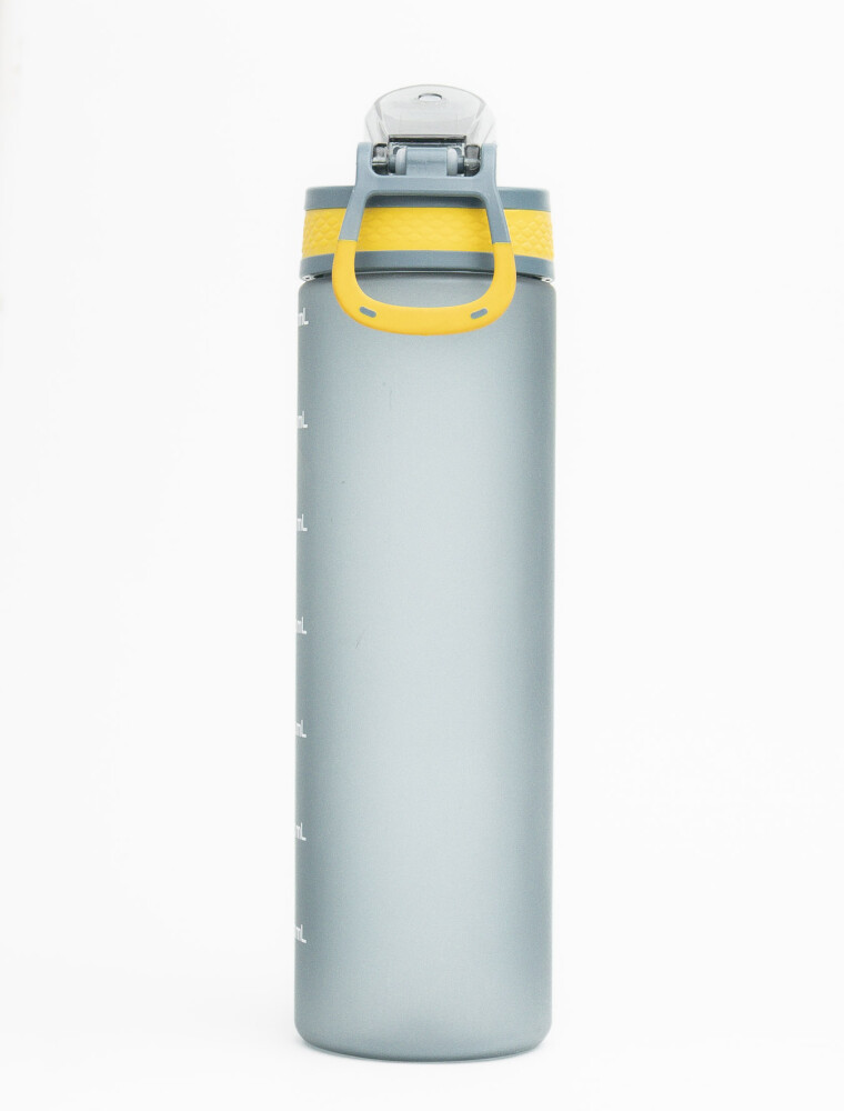Botella Deportiva Hidratante 700ml Gris