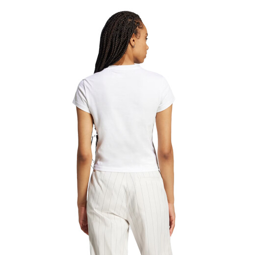 Remera Adidas Ess Slim Tee - Blanco Remera Adidas Ess Slim Tee - Blanco