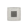 Anillo Cuadrado - Plata 925 - Zirconias y Zirc. Negras AN4771 conpiedra