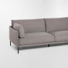 Sofá con chaise COSTA Gris - DERECHO