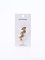 BROCHE HOJAS DORADO
