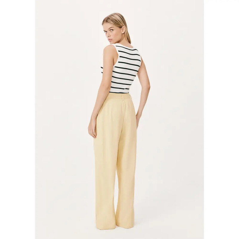 CALCA FEM AMARELO CLARO