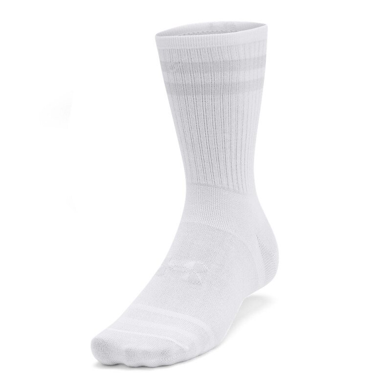 UA Essential 6pk Crew-WHT WHT-100