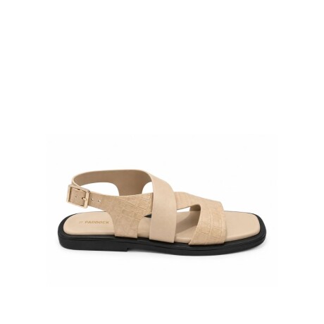 SANDALIA NOMA Beige
