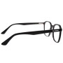 Lentes De Vista Grau Cuadrado De Acetato Negro/Negro