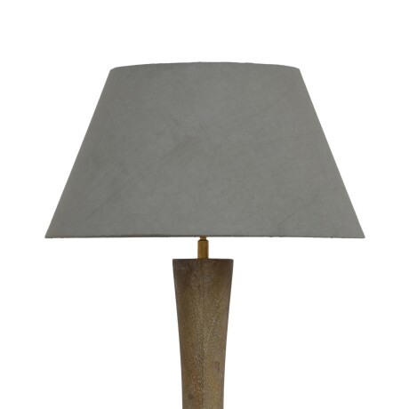 LÁMPARA DE PIE MADERA NATURAL-BEIGE M-24235