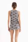 MUSCULOSA KISS Gris