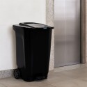 Papelera Tacho Basura Tramontina T-Force 100Lts Negro Papelera Tacho Basura Tramontina T-Force 100Lts Negro