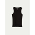 CAMISETA REGATA FEM PRETO ESCURO